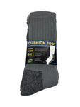 Unisex Cushion Foot Work Socks (3 Pack)