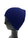 Unisex Short Ribbed Plain Beanie