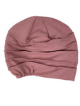 Women's Pleated Beanie Chemo Head Cover Stretch Bandana