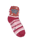 Women's Non-Slip Super Soft Stripey Fluffy Bed Socks