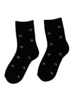 Women's Floral Print Thick Premium Wool Blend Socks