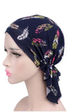 Soft Stretch Cotton Pre-Tied Chemo Head Wrap Bandanas