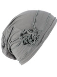 Women's Soft Floral Beanie Chemo Head Cover Stretch Bandana