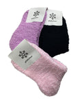 Women's Super Soft Plain Coloured Fluffy Bed Socks Made in Korea