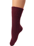 Women's Premium Cable Knit Wool Dress Socks Made in Korea