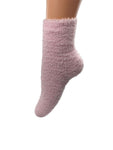 Women's Super Soft Plain Coloured Fluffy Bed Socks Made in Korea