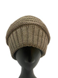 Unisex Slouchy Knitted Open Back Ponytail Hole Beanie