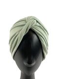 Women's Ultra Soft Knotted Turban Chemo Head Cover Stretch Bandana