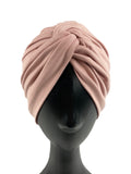 Women's Ultra Soft Knotted Turban Chemo Head Cover Stretch Bandana