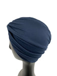 Women's Ultra Soft Knotted Turban Chemo Head Cover Stretch Bandana