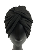 Women's Ultra Soft Knotted Turban Chemo Head Cover Stretch Bandana