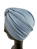 Women's Ultra Soft Knotted Turban Chemo Head Cover Stretch Bandana