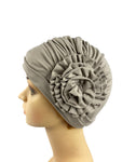 Women's Ultra Soft Floral Beanie Chemo Head Cover Stretch Bandana