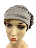 Women's Ultra Soft Floral Beanie Chemo Head Cover Stretch Bandana