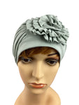 Women's Ultra Soft Floral Beanie Chemo Head Cover Stretch Bandana