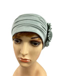 Women's Ultra Soft Floral Beanie Chemo Head Cover Stretch Bandana