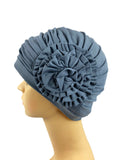 Women's Ultra Soft Floral Beanie Chemo Head Cover Stretch Bandana