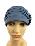 Women's Ultra Soft Floral Beanie Chemo Head Cover Stretch Bandana