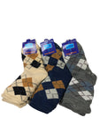 Men's Super Fluffy Thick Non-Slip Bed Socks Slipper Socks SET OF 3x PAIRS