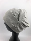 Women's Soft Cotton Cinched Beanie Chemo Head Cover Stretch Bandana