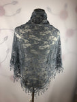 Women's Large Triangle Lace Scarf Catholic Mass Veil