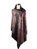 Paisley Pattern Pashmina Silk Blend Scarf/Shawl