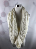 Cable Knit Infinity Circle Loop Scarf