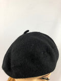 100% Wool Classic French Beret Hat