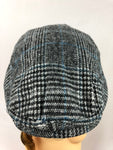 Unisex Check Pattern Floppy Ivy Cap Winter Golf Beret