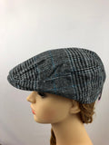 Unisex Check Pattern Floppy Ivy Cap Winter Golf Beret