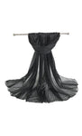 Women's Wide Chiffon Style Sheer Fashion Scarf/Shawl