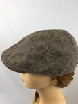 Children & Adult's Unisex Herringbone Pattern Ivy Cap Golf Beret Gatsby Hat