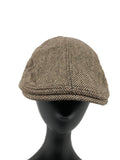 Children & Adult's Unisex Herringbone Pattern Ivy Cap Golf Beret Gatsby Hat