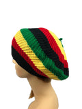 Jamaican Style Reggae Rasta Stretch Slouchy Beret Hat