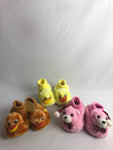 Baby Animal Booties Toddler 3D Indoor Slippers CHOOSE 2x PAIRS!