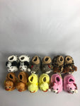 Baby Animal Booties Toddler 3D Indoor Slippers CHOOSE 2x PAIRS!