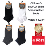 Children's Low Cut Ankle School Socks