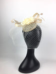 Women's Floral Sinamay Fascinator Headband