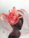 Women's Floral Sinamay Fascinator Headband