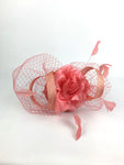 Women's Floral Sinamay Fascinator Headband