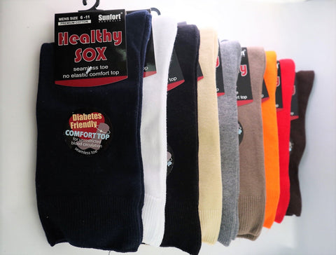 Men's Loose Top Healthy Socks