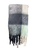 Unisex Chunky Colourful Plaid Winter Scarves