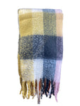 Unisex Chunky Colourful Plaid Winter Scarves