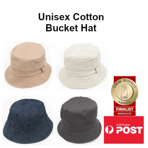 Unisex Cotton Bucket Hat