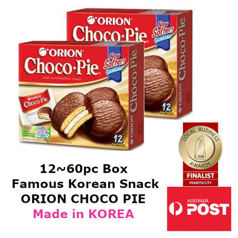 12pc Box Famous Korean Snack Orion Choco Pie