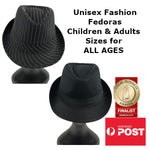 Unisex Children and Adults Fedora Hat