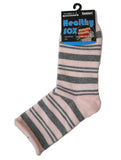 Women's Premium Cotton Loose Top Healthy Socks with Rolled Cuff