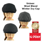 Unisex Wool Blend Ivy Cap Golf Beret Gatsby Style Hat